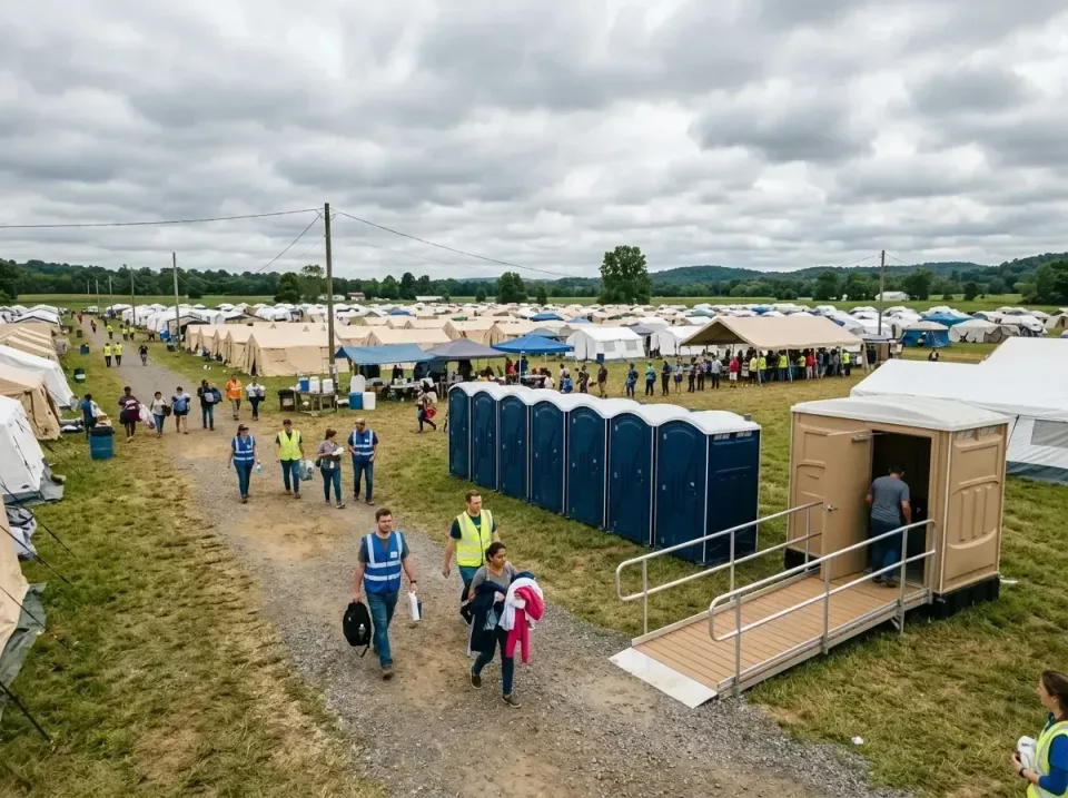 disaster-relief-camp-restrooms-010 — frequently asked questions, Dumpster & Portable Bathrooms Rental in La Riviera, CA